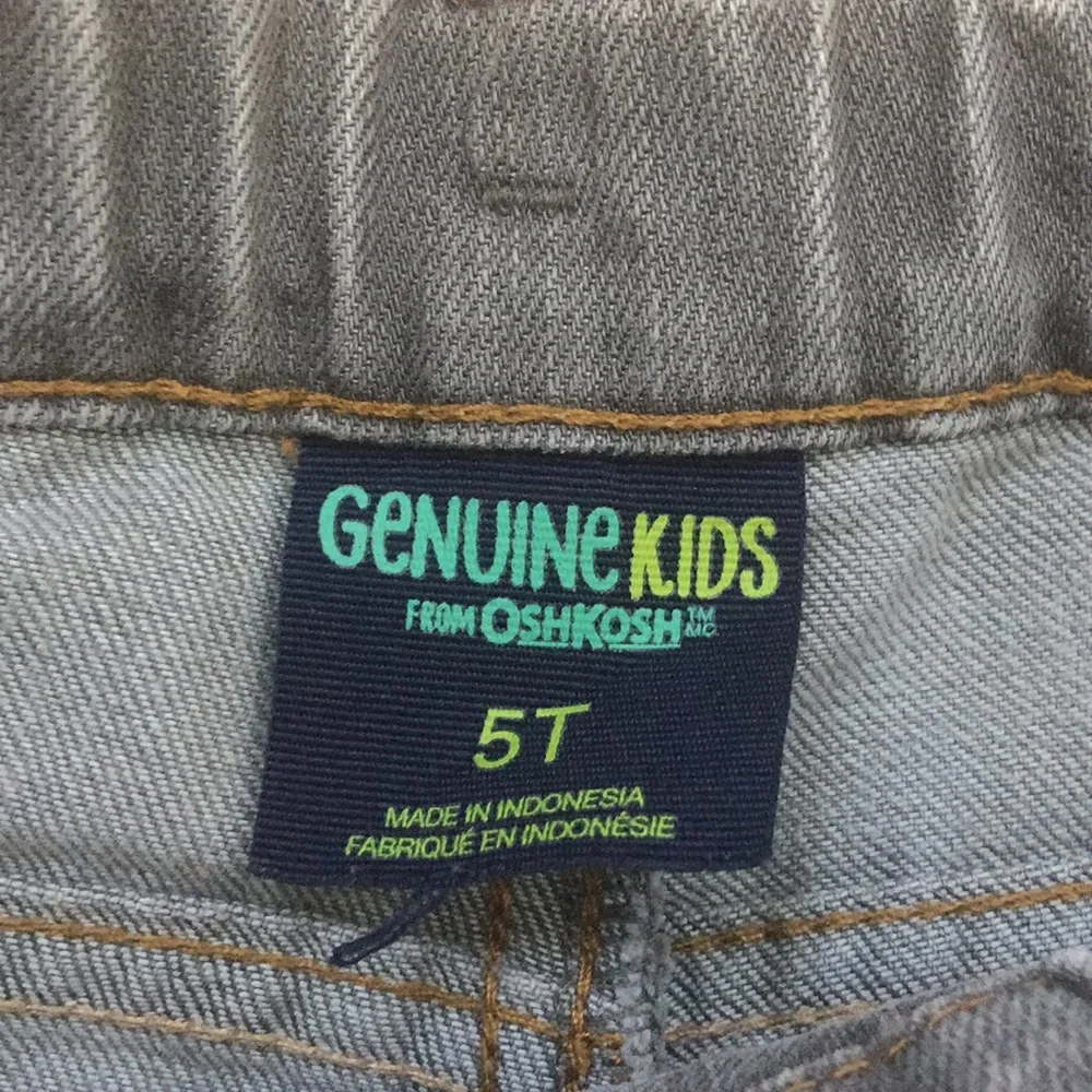 OshKosh B'gosh Boys Gray Wash Stretch Jeans